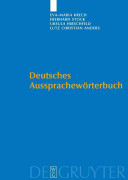 Deutsches Aussprachewörterbuch