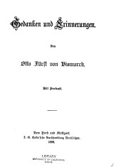 Gedanken und Erinnerungen