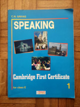 Speaking Cambridge First Certificate for class E [1]