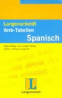Langenscheidts Verb-Tabellen Spanisch