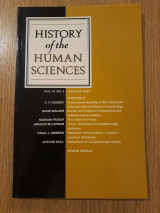 History of the Human Sciences, vol. 14, no. 3