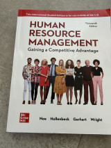 Human Resource Management, Gaining a Competitive Advantage