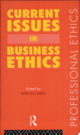 Current Issues in Business Ethics