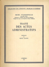 Traité des actes administratifs
