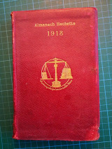 Almanach Hachette 1918