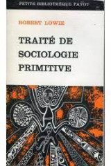 Traité de sociologie primitive