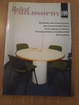 Radical philosophy, issue 109 (September/October 2001)