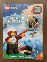 Lego (R) City: Stop the Fire! Activity Book (with Freya McCloud Minifigure and Firefighting Robot)