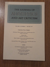 The journal of aesthetics and art criticism, vol. 55,1 (Winter 1997)