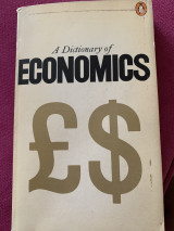 A dictionary of economics