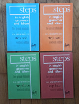 Steps, in English grammar and idiom. Step one+two+three+four (4 βιβλία)