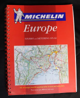 Michelin Europe Tourist and Motoring Atlas Map