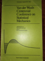 Van der Waals Centennial Conference on Statistical Mechanics