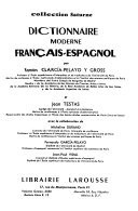 Dictionnaire Modern Française-espagnol [espagnol-français]