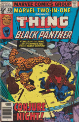 Marvel Two-in-one No 40 - The Thing and the Black Panther