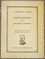 Variazioni per chitarra e pianoforte, op. 169