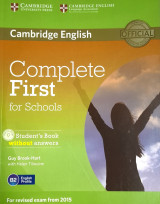 Complete First for Schools - Student's Book without Answers (with CD-ROM)