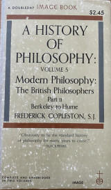 A history of Philosophy vol.5 part II Berkley to Hume