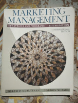Marketing Management - Strategies and Programs