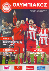 Ολυμπιακός - Λάρισα / Match Program Super League 2010-2011