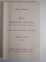 1600 exercises gradués de lecture et de dictées musicales
