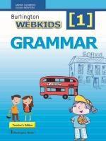 Webkids 1 Teacher' s Book Grammar