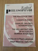 Radical Philosophy, issue 68 (Autumn 1994)