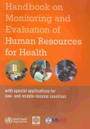 Handbook on Monitoring and Evaluation of Human Resources for Health