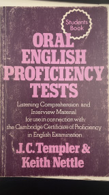 Oral English Proficiency Tests