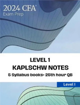 Kaplan Schweser CFA level 1 (Aug 2025)