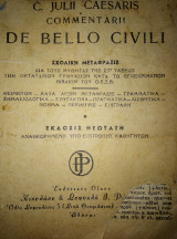 C. Julil Caesaris Commentari I de Bello civili