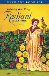 Exploring tarot using radiant Rider-Waite tarot set