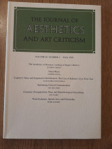 The journal of aesthetics and art criticism, vol. 68,4 (Fall 2010)