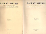 Balkan Studies, Volume 3, Number 1 & 2