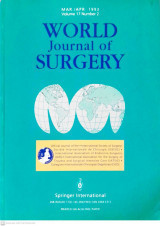 Περιοδικό World Journal of Surgery, Volume 19, Number 5