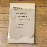 Aide-mémoire du sans-filiste et des professionnels de la radio