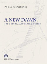 A NEW DAWN for C Flute, Alto Flute & Guitar