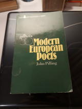 An Introduction to Fifty Modern European Poets By John Pilling - 1982 Paperback