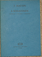 J.Haydn 6 sonatinen for piano/Editio musica budapest