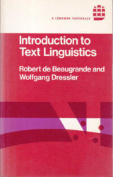 Introduction to Text Linguistics