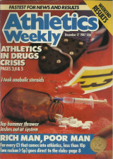 Athletics Weekly Magazine – 17 December 1987 - Στίβος