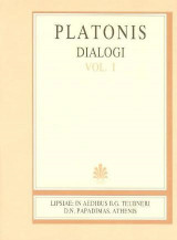 Platonis dialogi, vol. I (Πλάτωνος διάλογοι, τόμος Α')
