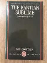 The Kantian sublime. From morality to art