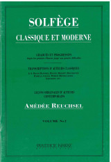 Μελωδικές ασκήσεις (Solfege) Α. Ρεϊσελ (Reuchsel) Τεύχος δεύτερο.