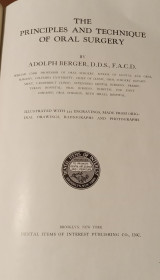 Principles and technique of oral surgery
