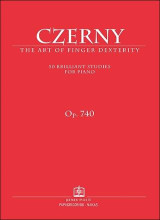 THE ART OF FINGER DEXTERITY op.740: 50 BRILLIANT STUDIES for piano