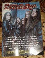 1o συλλεκτικό τεύχος Seventh Sign 1998 Iced Earth Athena