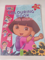Dora the Explorer- Colouring book with stickers