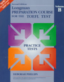 Longman Preparation Course for the TOEFL Test