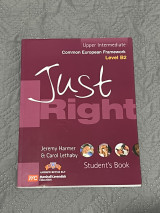 Just Right - Upper Intermediate Student Book - With Mini Grammar and Audioscript - CEF B2